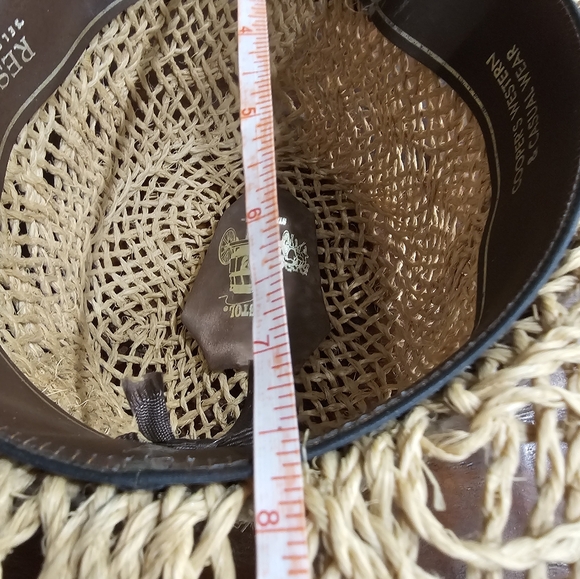 Vintage Resistol Stagecoach Straw Hat - Picture 16 of 16